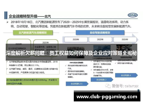 深度解析欠薪问题：员工权益如何保障及企业应对策略全揭秘